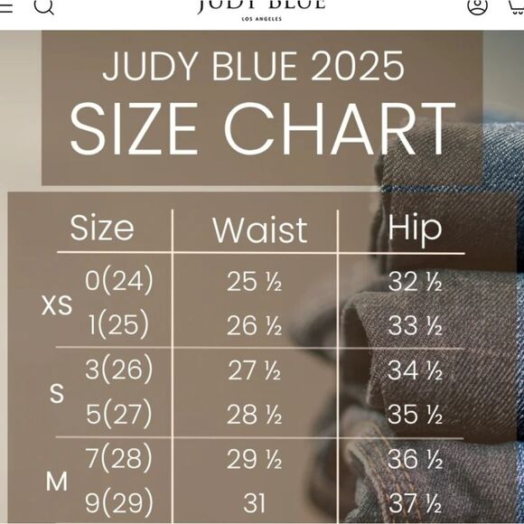 Judy Blue Distressed Denim Short Size Small - Picture 2 of 7